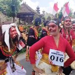 Lomba Gerak Jalan Meriahkan HUT ke-80 RI di Bangli