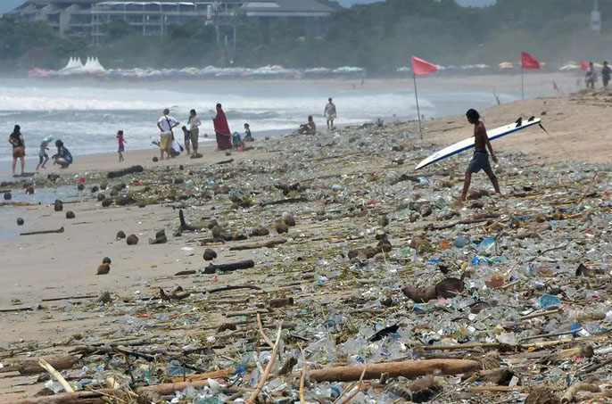 Limbah Medis Tercemar ke Kuta Waspada Pantai